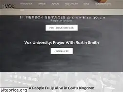 Sites similar to voxdeicommunity.com