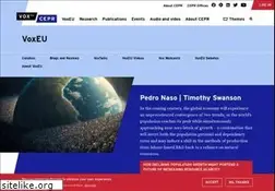 Sites similar to voxeu.org