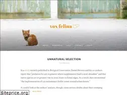 Sites similar to voxfelina.com