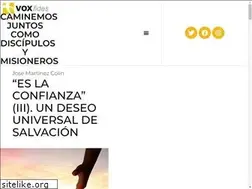 Sites similar to voxfides.com
