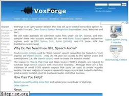 Sites similar to voxforge.org