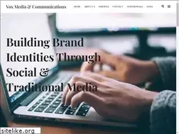 Sites similar to voxmediacomms.com