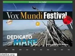 Sites similar to voxmundifestival.org
