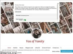 Sites similar to voxofvanity.com