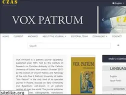 Sites similar to voxpatrum.pl
