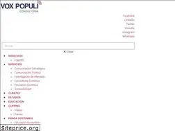 Sites similar to voxpopuli.pe