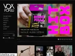 Sites similar to voxpopuligallery.org