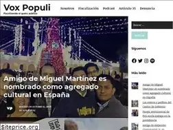 Sites similar to voxpopuliguate.com