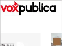 Sites similar to voxpublica.ro