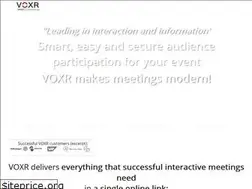 Sites similar to voxr.org