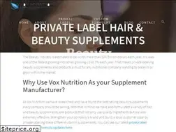 Sites similar to voxskincare.com