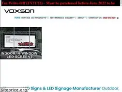 Sites similar to voxson.com.au