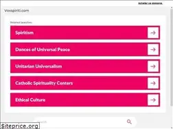 Sites similar to voxspiriti.com