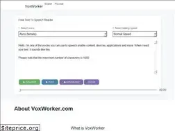 Sites similar to voxworker.com