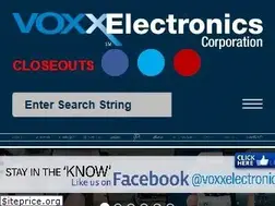 Sites similar to voxxelectronics.com