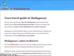 Sites similar to voyage-madagascar.org