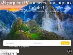 Sites similar to voyage-perou-tangka.com