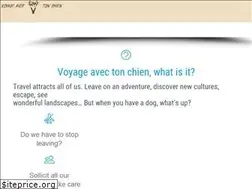 Sites similar to voyageavectonchien.com