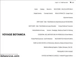 Sites similar to voyagebotanica.net