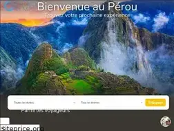 Sites similar to voyageperou.com