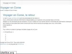 Sites similar to voyager-en-corse.com