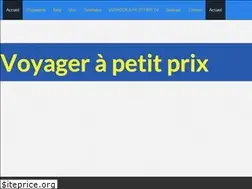 Sites similar to voyagerapetitprix.com