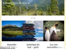 Sites similar to voyages-de-marie.com