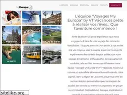 Sites similar to voyages-myeuropa.ch