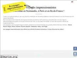 Sites similar to voyagesimpressionnistes.com
