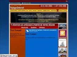 Sites similar to voyagesinternet.ca