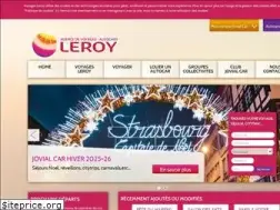 Sites similar to voyagesleroy.com