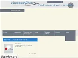 Sites similar to voyagesplus.be