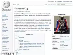 Sites similar to voyageurscup.ca