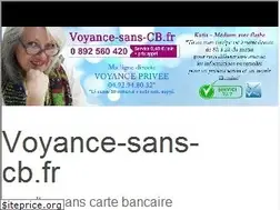 Sites similar to voyance-sans-cb.fr