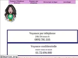 Sites similar to voyance-telephone-serieuse.com