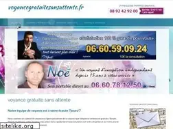 Sites similar to voyancegratuitesansattente.fr