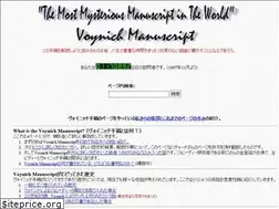 Sites similar to voynich.com