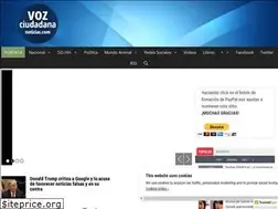 Sites similar to vozciudadananoticias.com