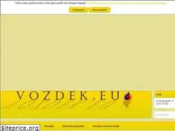 Sites similar to vozdek.eu