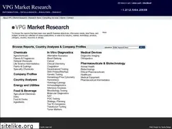 Sites similar to vpgmarketresearch.com