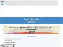 Sites similar to vpnforiphone.com