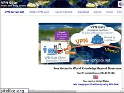 Sites similar to vpngate.net