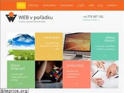 Sites similar to vporadku.cz