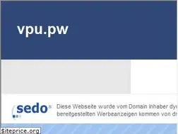 Sites similar to vpu.pw