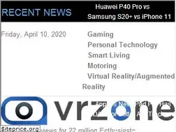 Sites similar to vr-zone.com