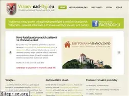 Sites similar to vranov-nad-dyji.eu