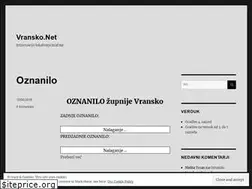 Sites similar to vransko.net