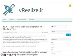 Sites similar to vrealize.it