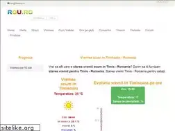 Sites similar to vremea.timisoara.rou.ro