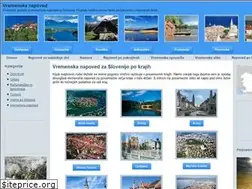 Sites similar to vremenska-napoved.si